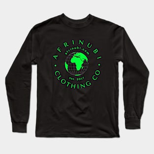 Afrinubi Clothing Company Logo Long Sleeve T-Shirt